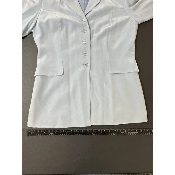 Travis Ayers Petite Pants Suit 2pc Women's 12P Retail $200 Business Academia NWT - Picture 4 of 13